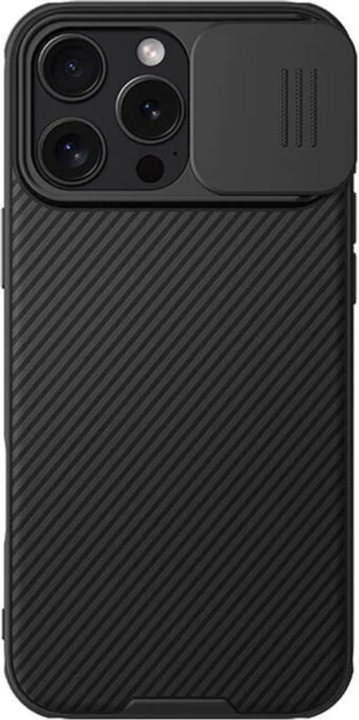 Custodia Nillkin CamShield Pro iPhone 16 Pro Nero - Protezione Fotocamera - 10