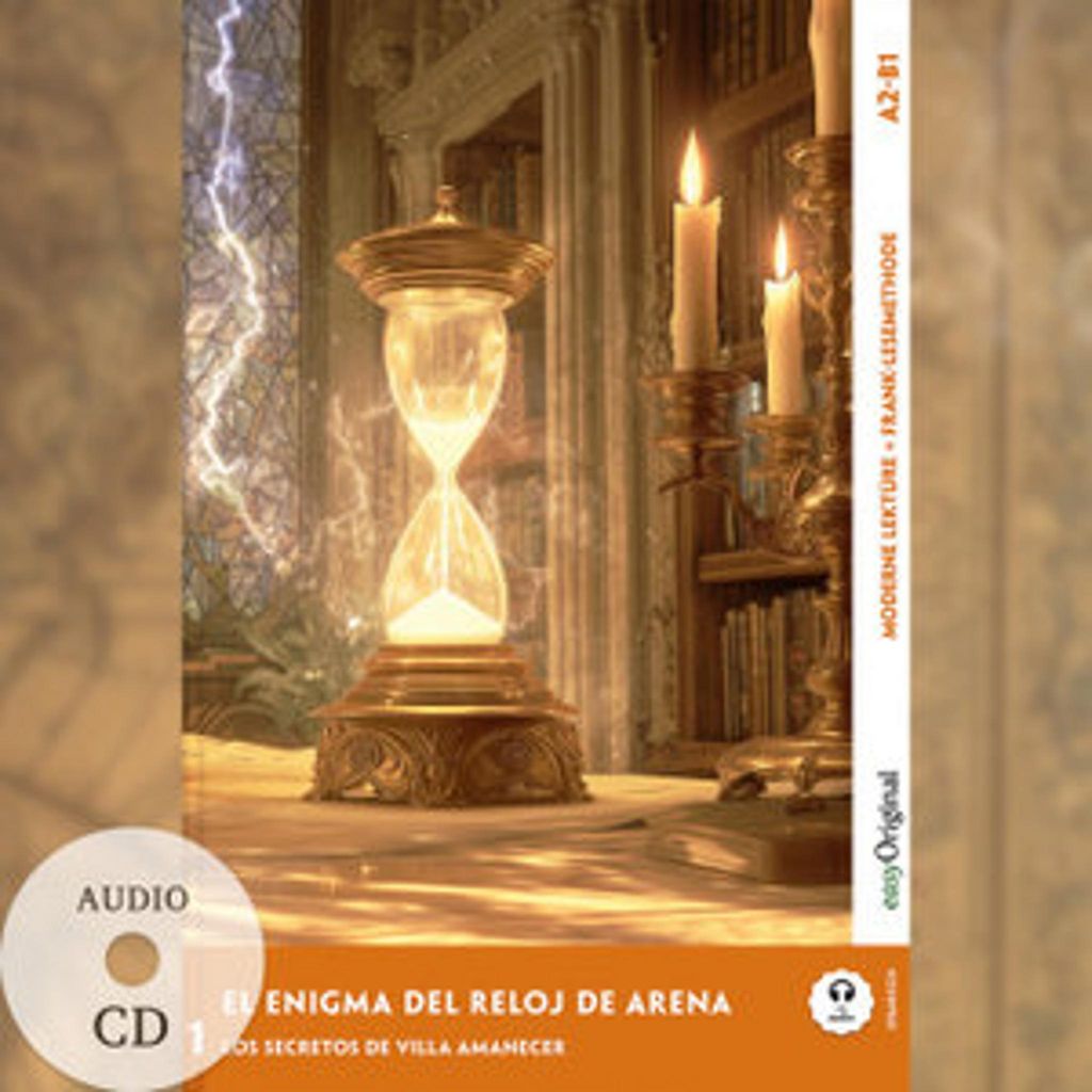 Enigma del Reloj de Arena-Spa. Krimi-Lekt. A2-B1+Audio-CD