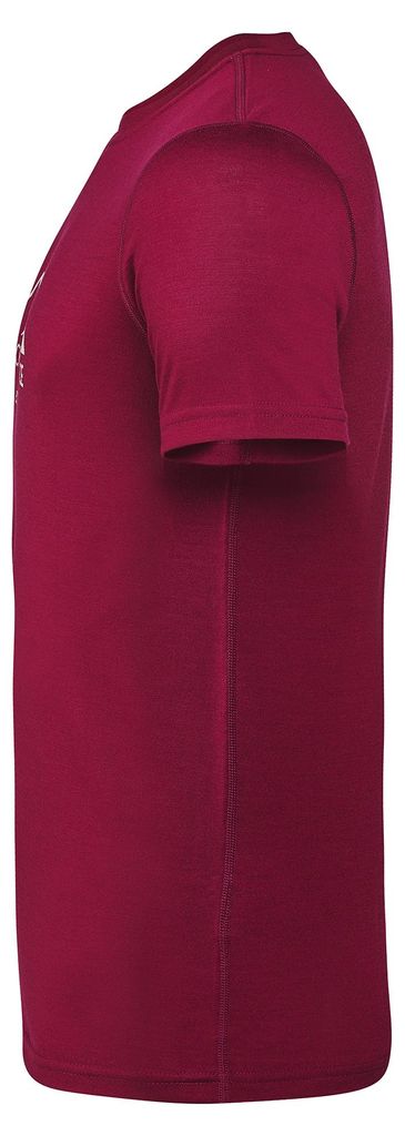 BLACK CREVICE - Herren Merino T-Shirt | Farbe: Rhododendron | Größe: 3XL