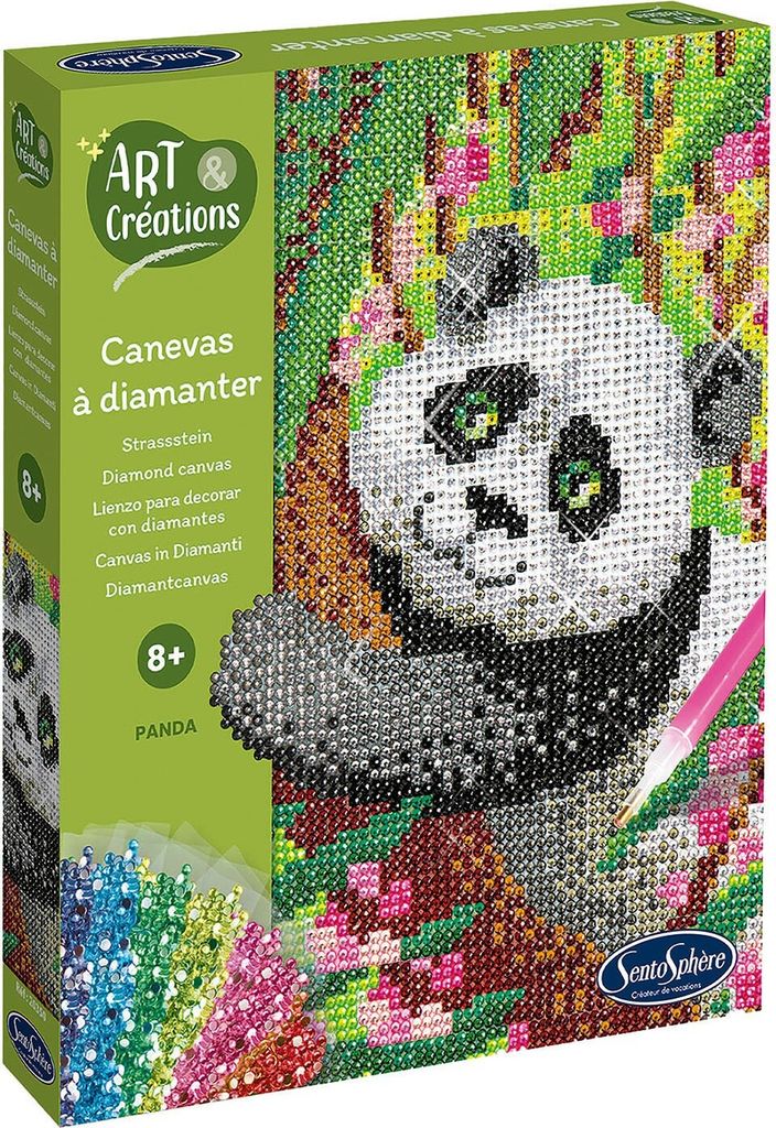Sentosphere - Strasssteinbild Panda