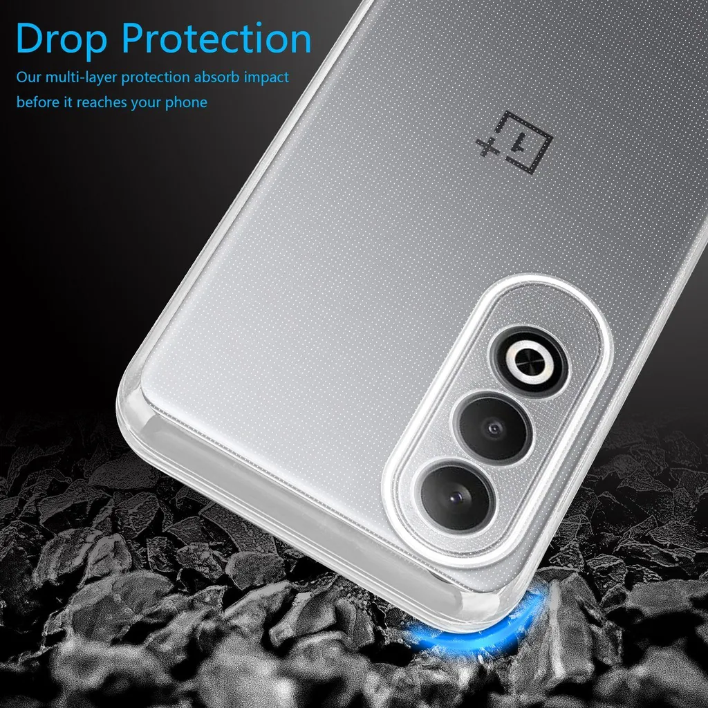 Custodia Cadorabo Trasparente per OnePlus CE4/OPPO K12 - Stile e Sicurezza - 3
