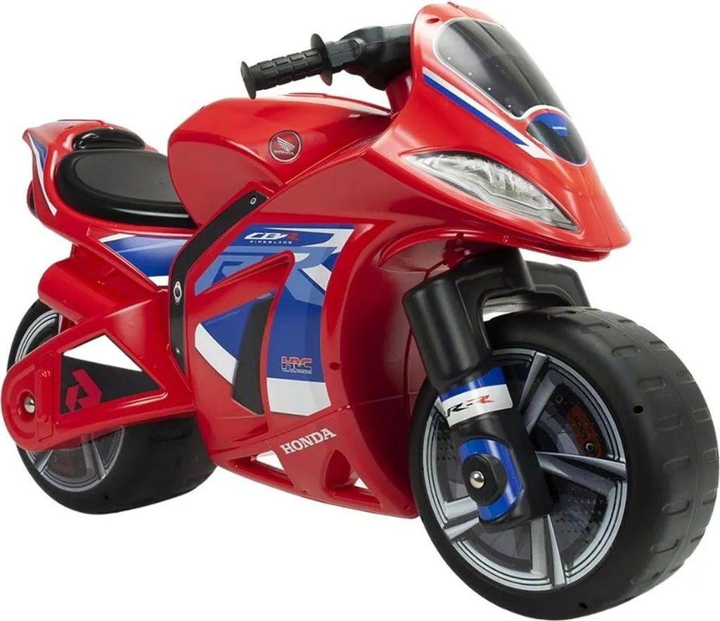 Porteur moto Honda CBR Fireblade Pusher INJUSA avec des roues larges
