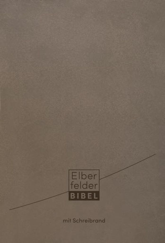 Elberfelder Bibel - mit Schreibrand, Kunstleder Obrázok produktu 