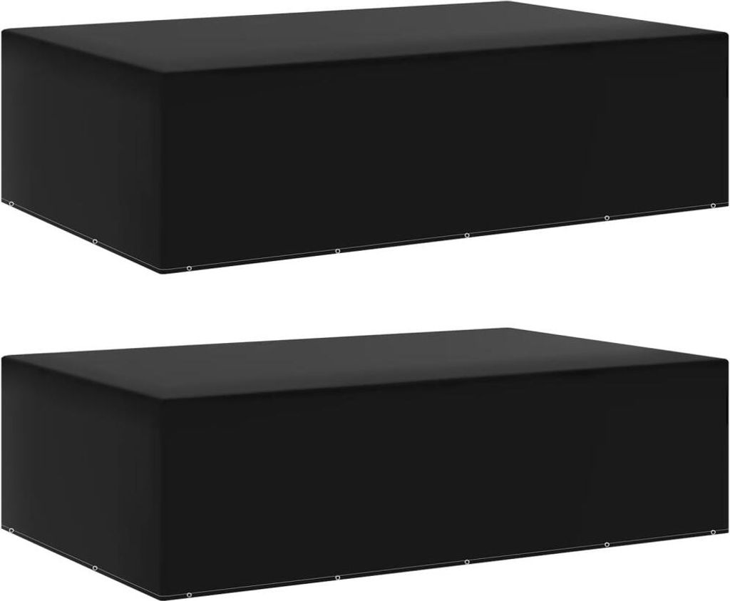 Maison Exclusive Gartenmöbel-Abdeckungen 2 Stk. 12 Ösen 325x205x90 cm