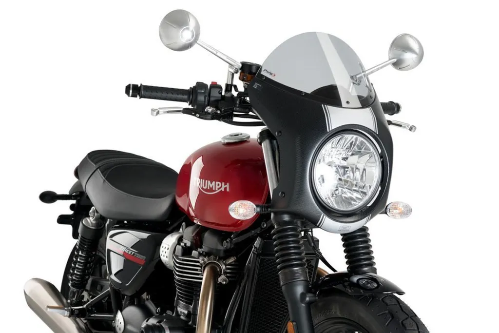 Saute-vent vintage PUIG 9515H teinté pour routière CB 1100
