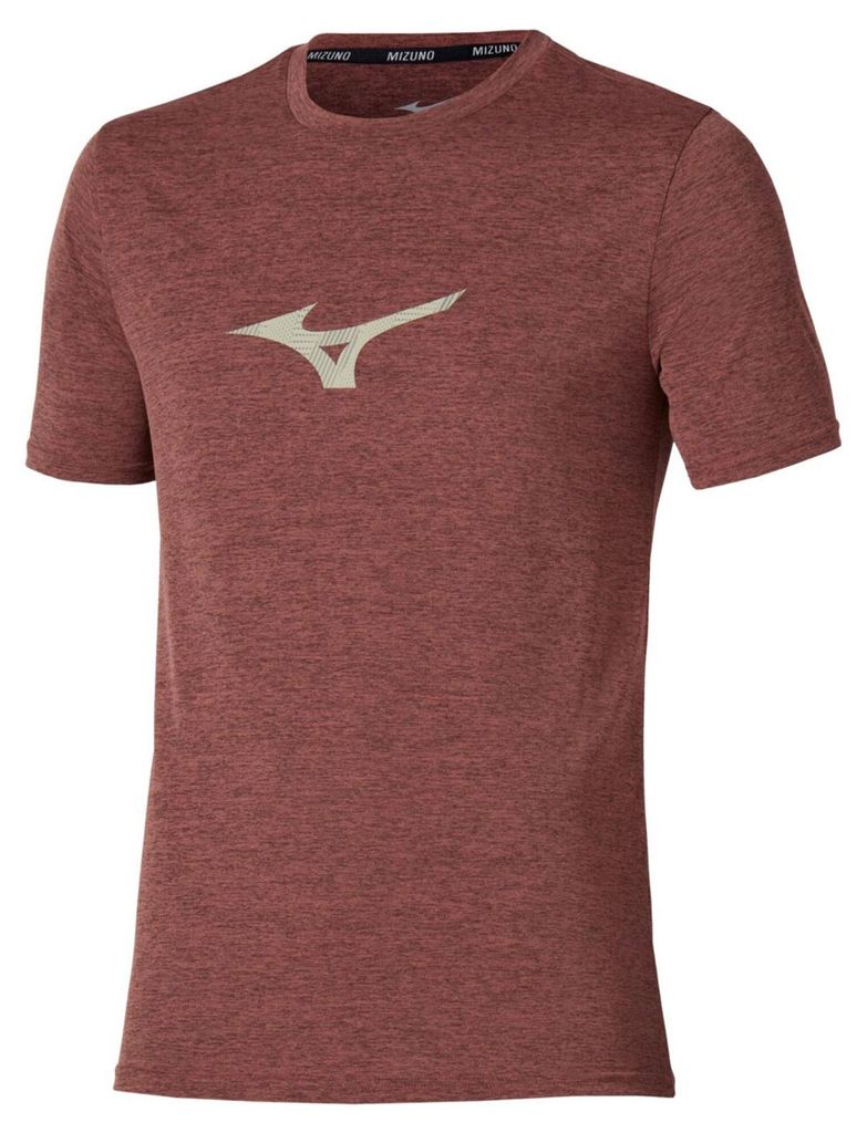 Mizuno Core Runbird Short Sleeve Tee Men | J2GAD011-55, Größe:XL