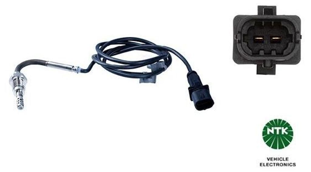 Sensor Abgastemperatur 2 Leitungen NTK IAM-Expertise für u.a. OPEL ASTRA