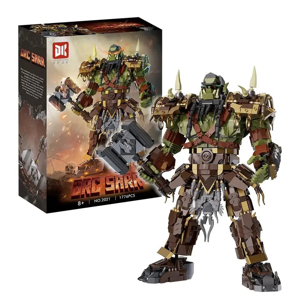 Guerrier Orque DK 2021 Orc Sarr - Kit Fantasy de 1700 Pièces à Exposer