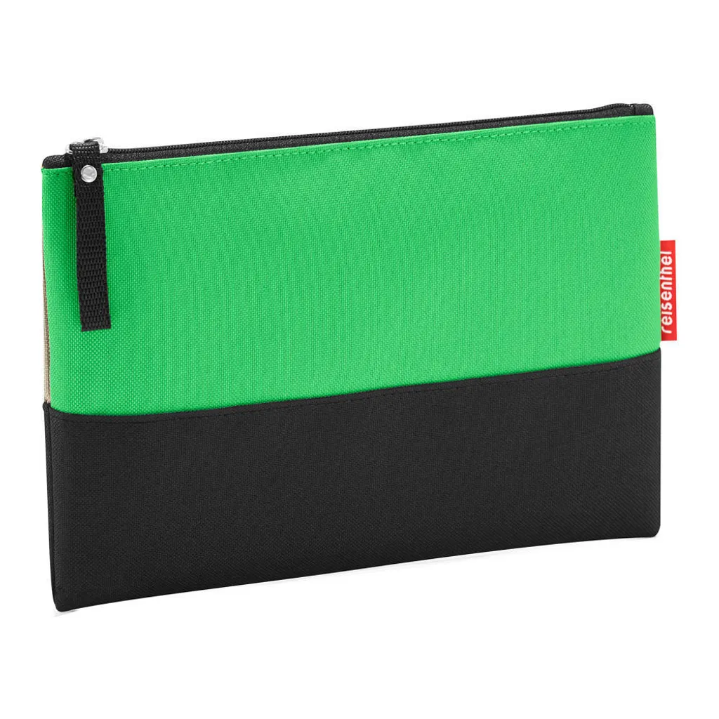 Reisenthel Case 1 Patchwork Green - Elegante Bustina per Cosmetici