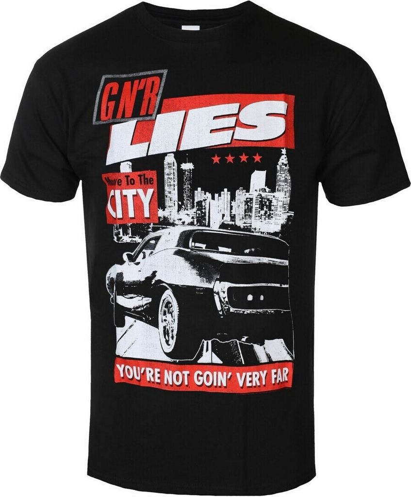 Guns N Roses - "Move To The City" T-Shirt für Herren/Damen Uni RO454 (XL) (Schwarz)