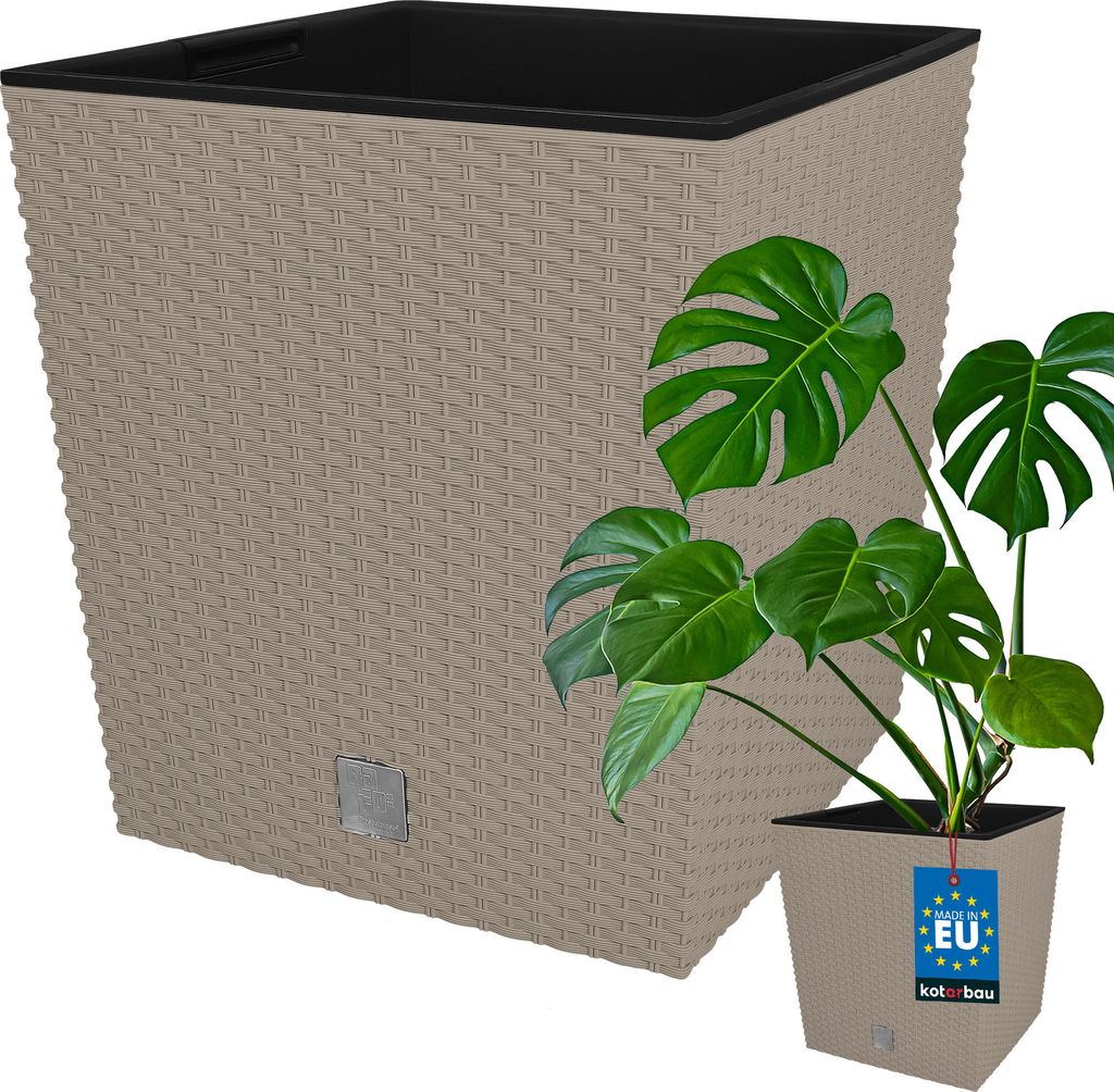 KOTARBAU® Vaso da fiori 400 mm con vaso interno per la Immagine del prodotto 