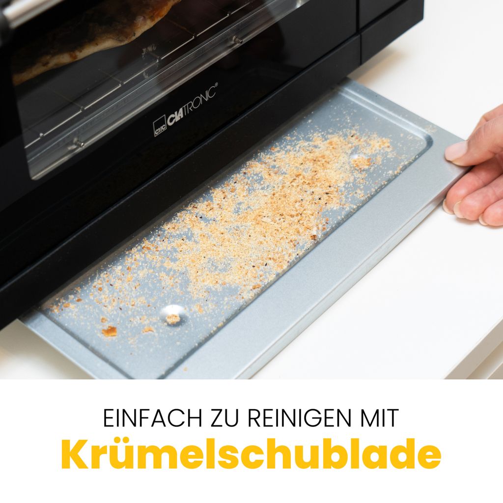 Clatronic Pizzaofen mit 12L Backraum | Minibackofen ideal Produktbild 5