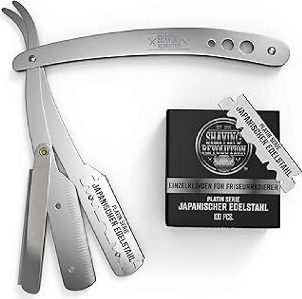 Viking Revolution Rasoio Professionale con 100 Lame in Acciaio