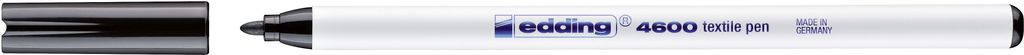 edding 4600 Textilstift schwarz Produktbild 