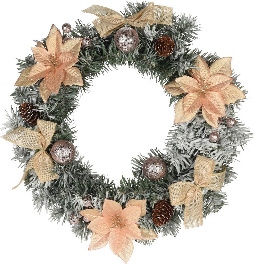 Weihnachtskranz mit Deko, Ø 38 cm Produktbild 1
