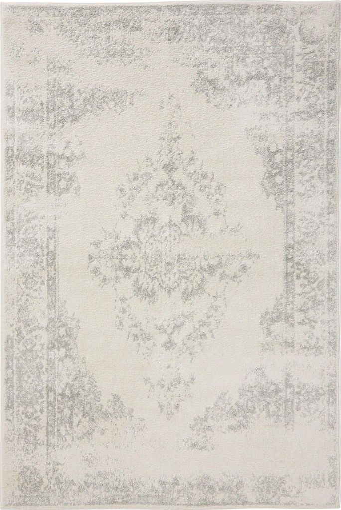 benuta Vintage Teppich Wohnzimmer Sia Creme/Taupe 160x230 Produktbild 