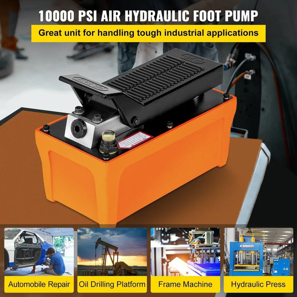 Pompe hydraulique 10000 PSI pour lever sans effort avec commande au pied - 2