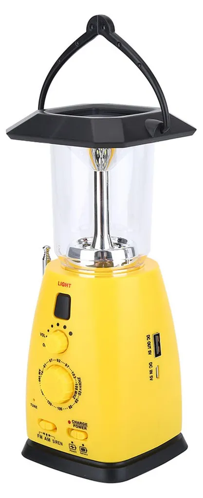 Lampe torche LED manivelle dynamo et USB avec éclairage longue durée - 2