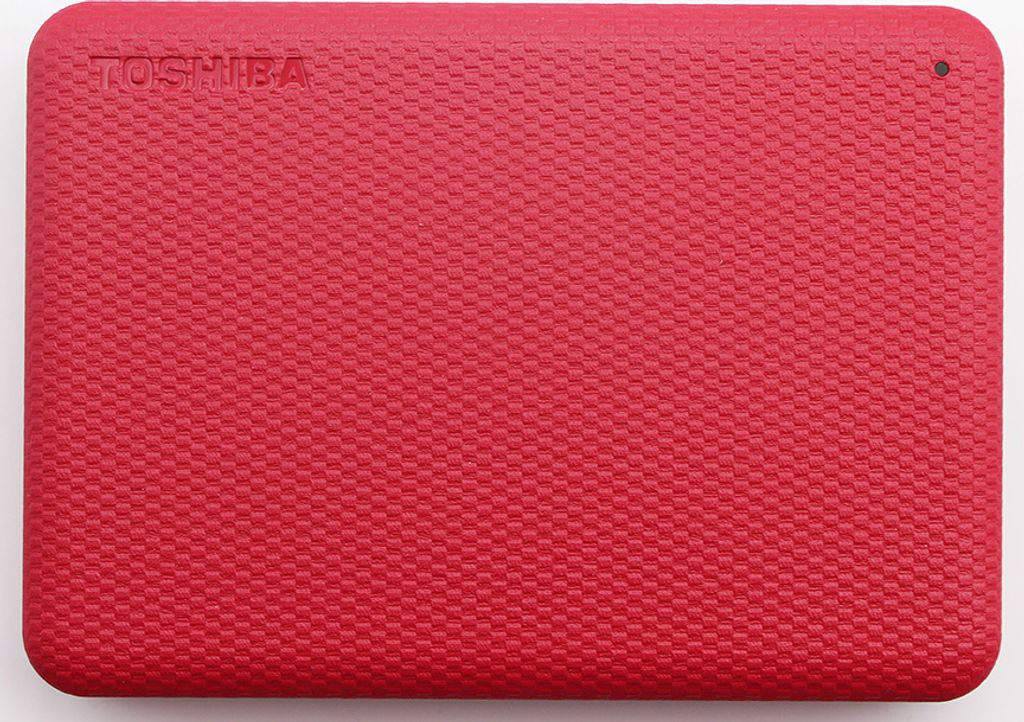 Toshiba Canvio Advance 2TB Externe Festplatte, rot Micro-USB-B 3.2 5Gbit/s