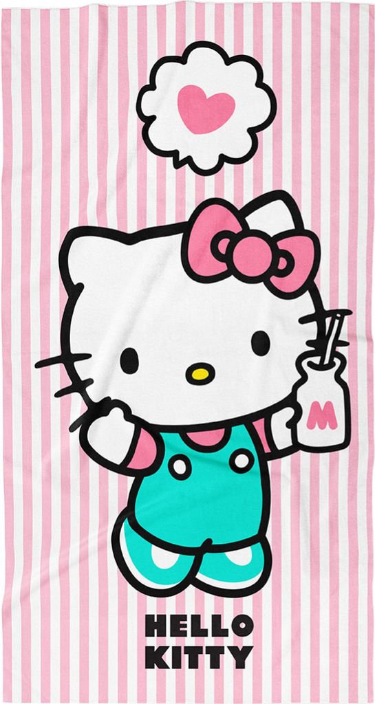 Hello Kitty Babyhandtuch Milky Snack