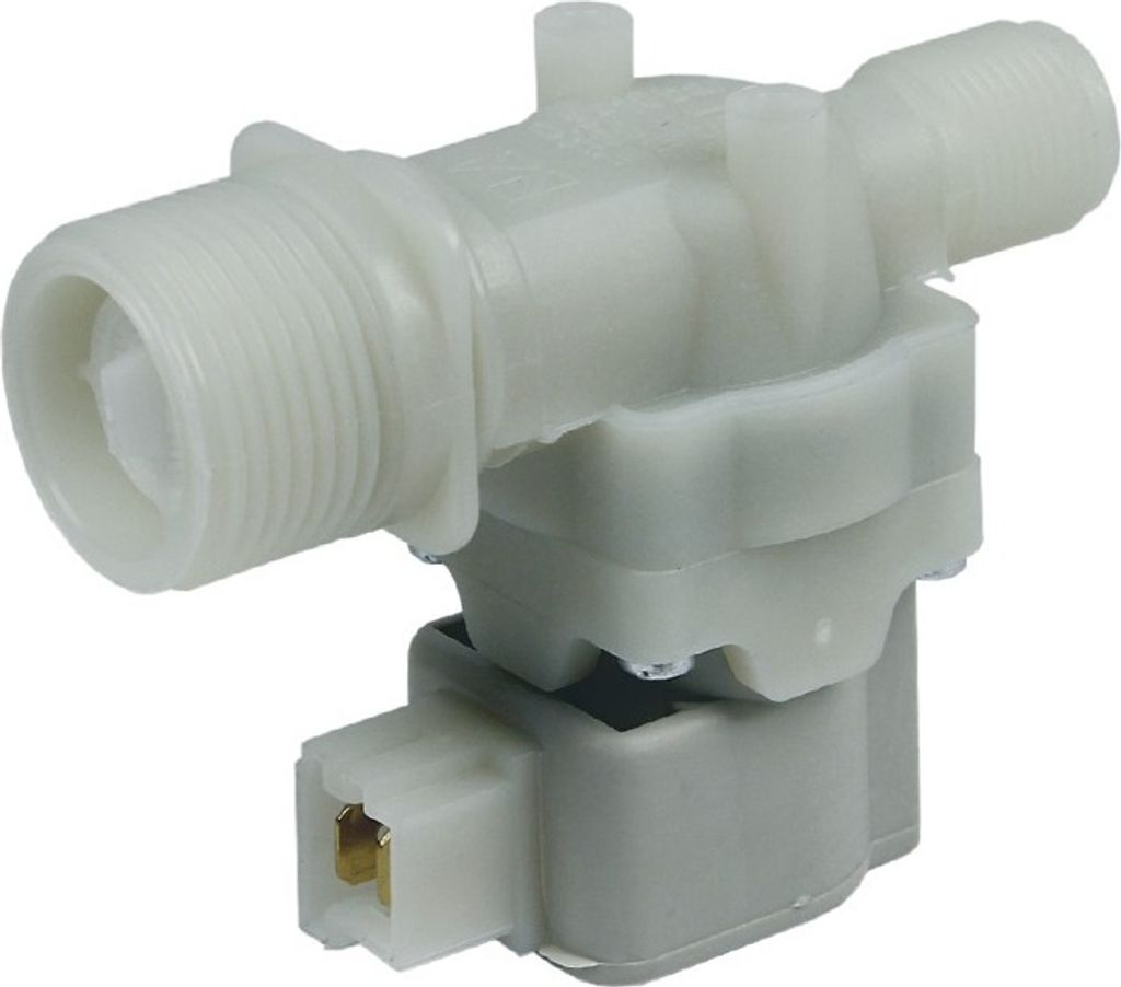 Magnetventil Einlaufventil Füllventil Ventil gerade 1fach 180° 16mmØ Auslauf Arbeitsbereich 0,3-10 bar Waschmaschine Universal