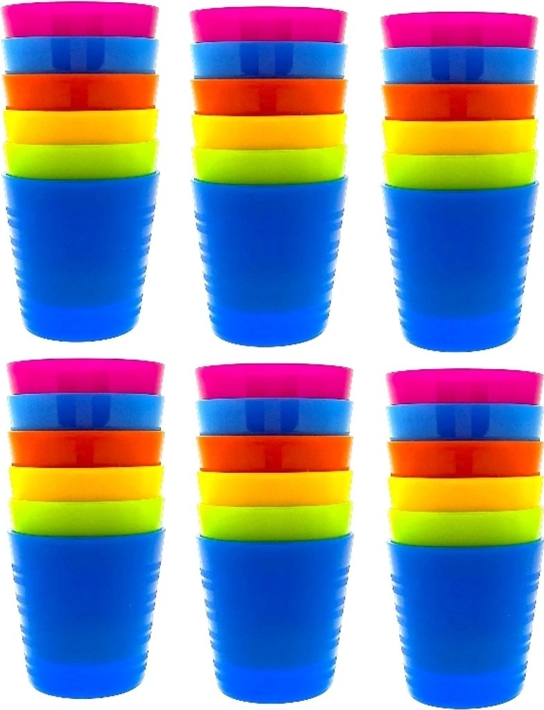 36 x gobelets incassables en plastique - sans BPA - 6 Image du produit 