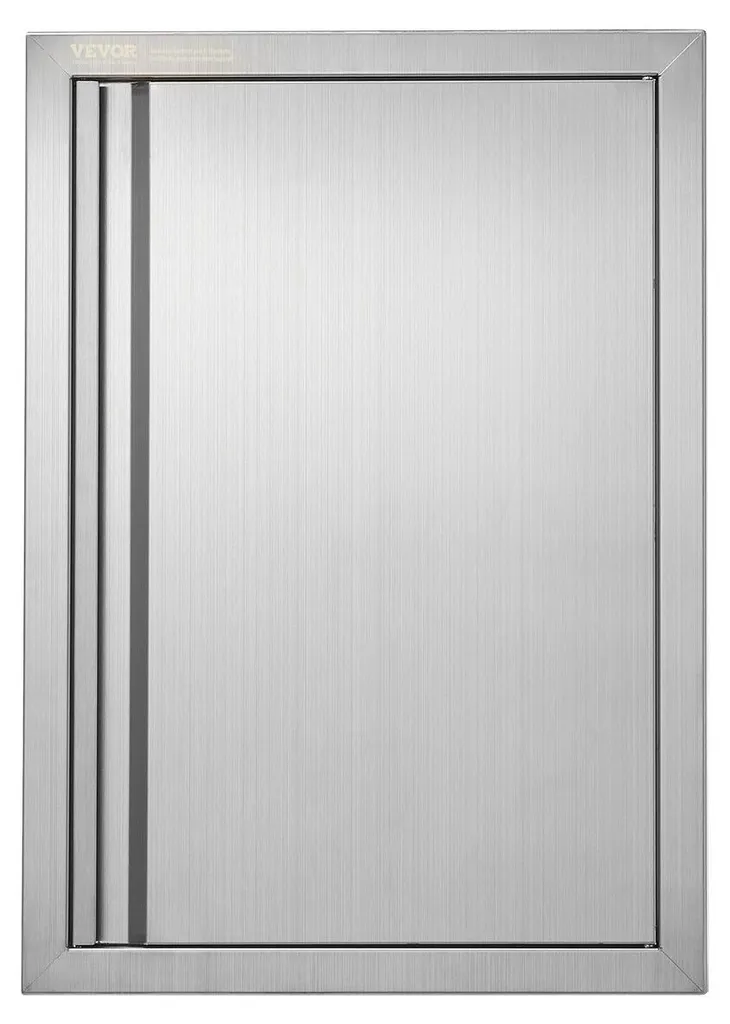 Porte d'accès murale pour cuisine d'été - Solution rangement barbecue