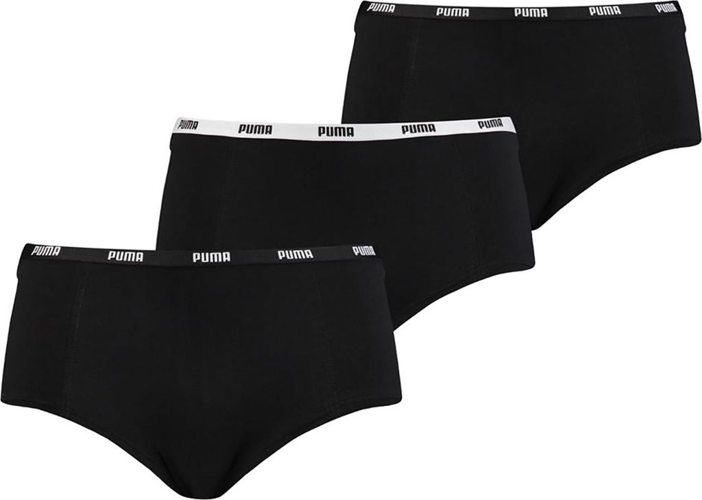 PUMA MINI SHORT 3P PACK - black (200) - XL