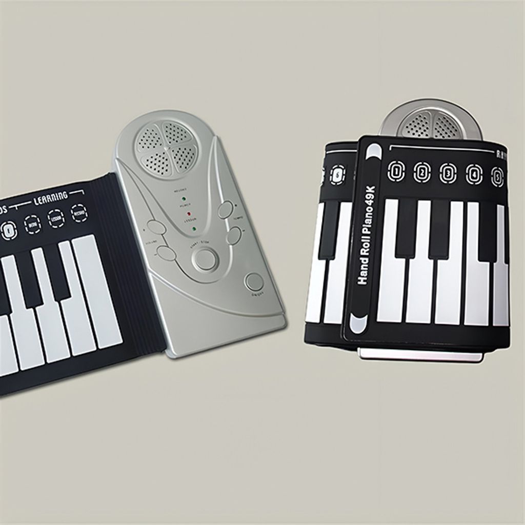 Skládací piano 83x22,5 cm se zvukovou mechanikou, funkcí Obrázek produktu 5