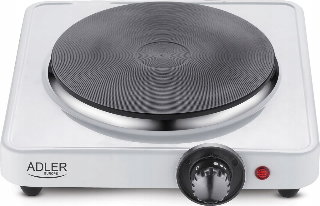 Adler AD 6503 Elektroherd-Einzelkochplatte 1500W, weiß Produktbild 1