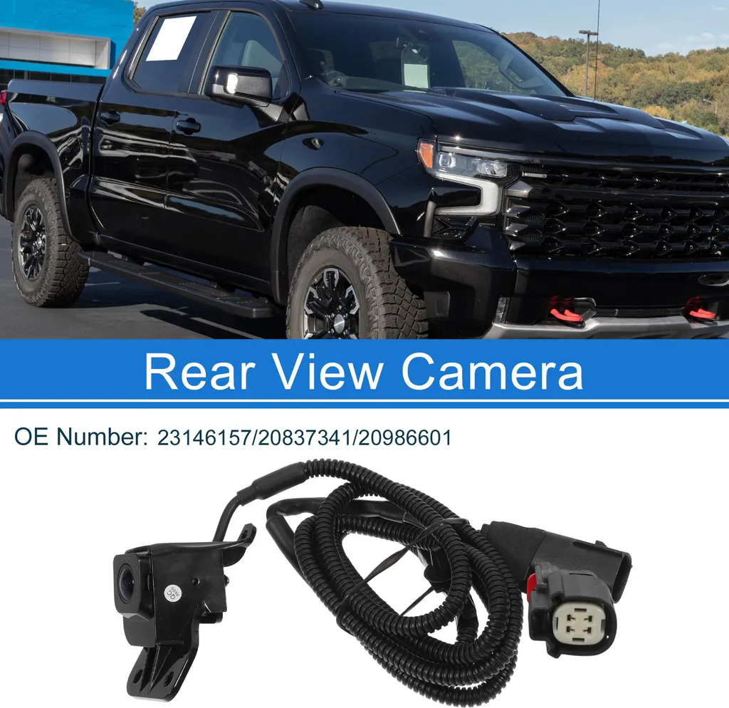 Caméra de Recul pour Attelage Chevrolet Silverado et GMC 2007-2014