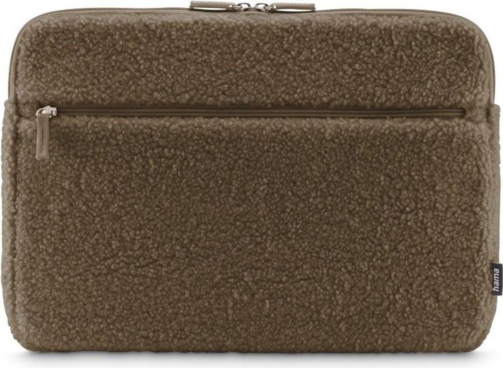 HAMA Калъф за лаптоп „Cozy“, 36 - 40 см (14,1” - 15,6”), кафява