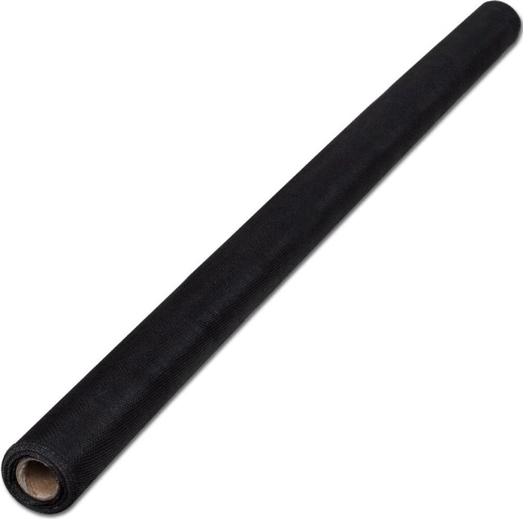 vidaXL Fliegengitter Fiberglas 100x1000 cm Schwarz Produktbild 