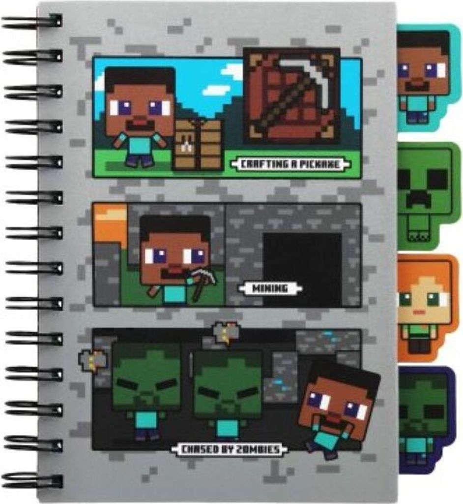 Notatnik Minecraft z zakładkami Zdjęcie produktu 
