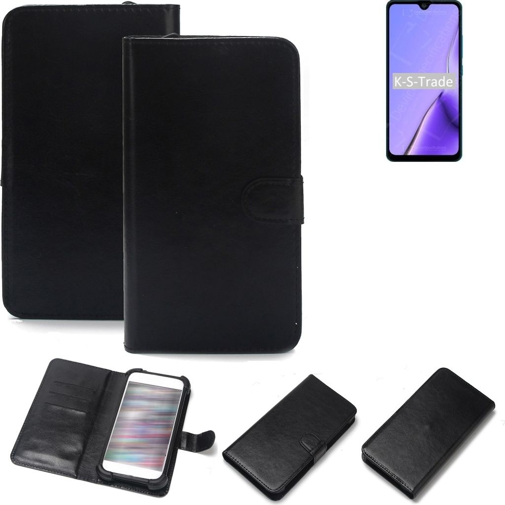 K-S-Trade Handyhülle Schutzhülle kompatibel mit Cubot Note 7 Handy Schutz Hülle Handyhülle Bumper schwarz 1x