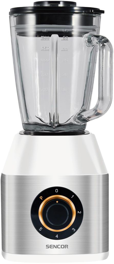Tischmixer Sbl 4871Wh 1250 W 24.000 U/min mit 5 Geschwindigkeitsstufen