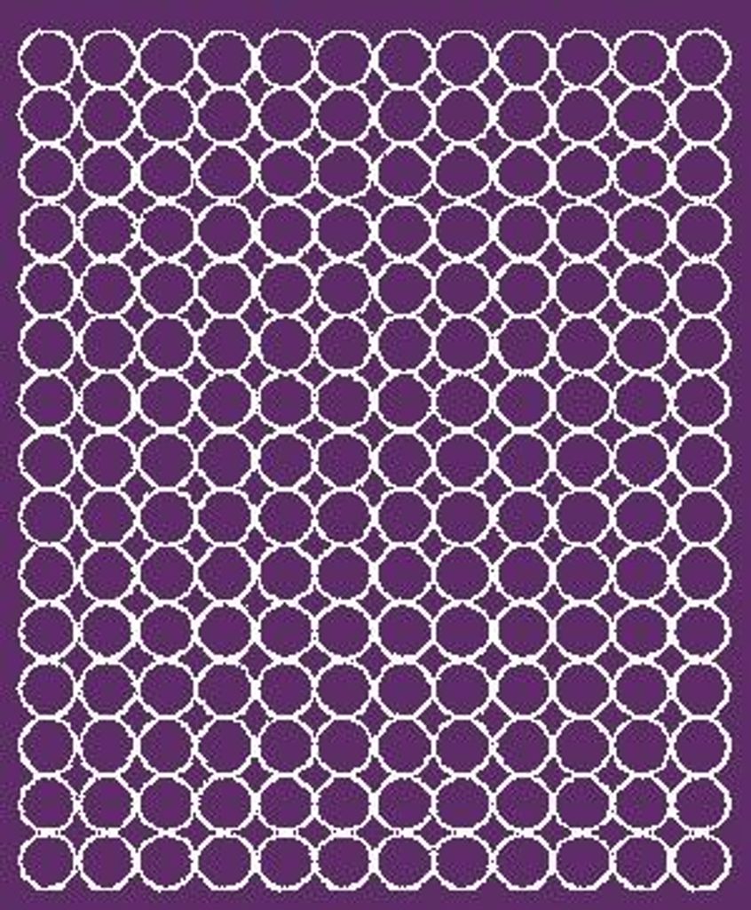 Runde Aufkleber, 1,5 cm, Punktaufkleber, 180 Stück, lila glänzend