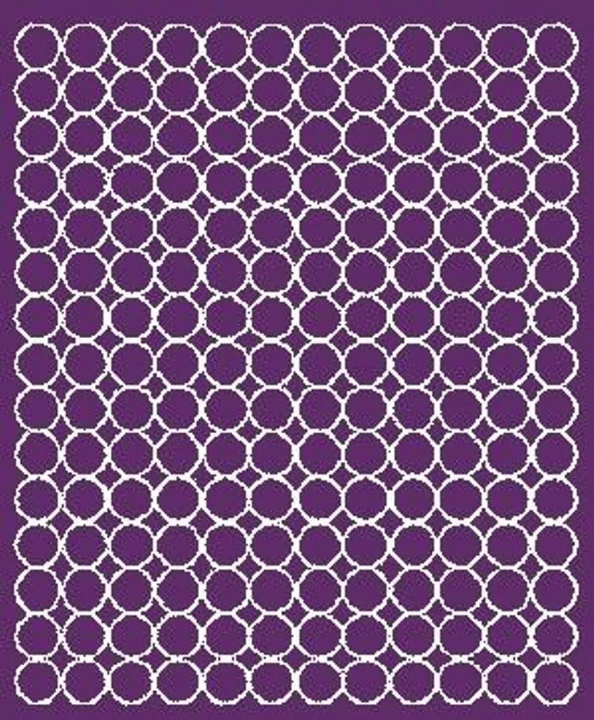Adesivi rotondi, diametro 1,5 cm, adesivi rotondi con puntini, 180 pezzi, viola opaco.