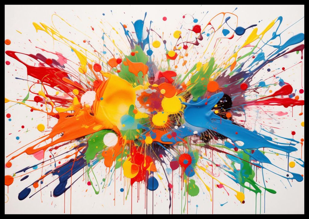 Plakat 66,5x46,5cm Kreativitätsexplosion