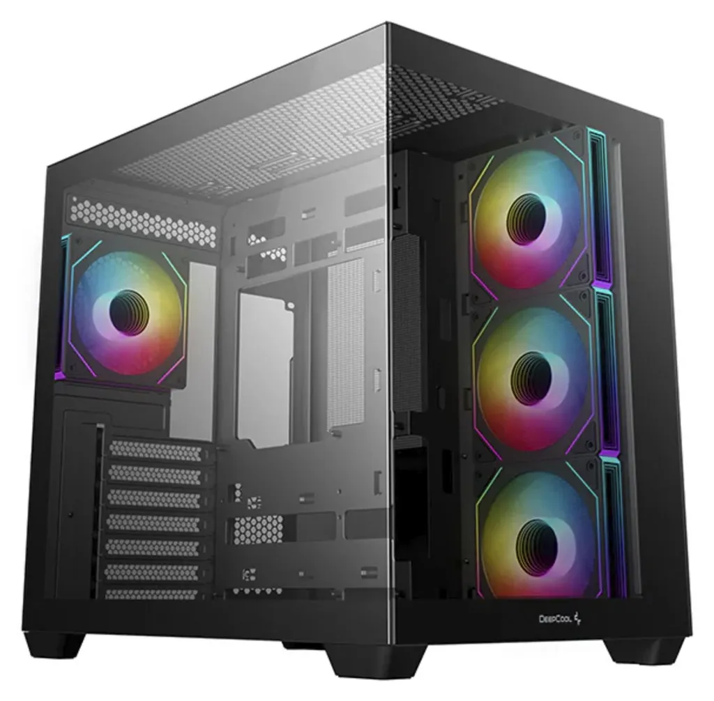 Boîtier PC Deepcool CG530 4F Noir Moyen Tour ATX sans alimentation
