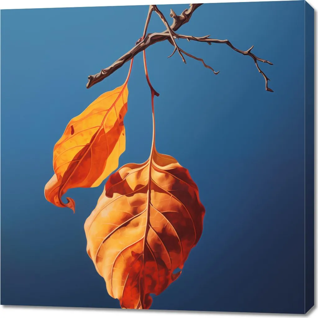 Cadre déco 90x90 cm Dernier souffle de l'été pour salon et chambre chic