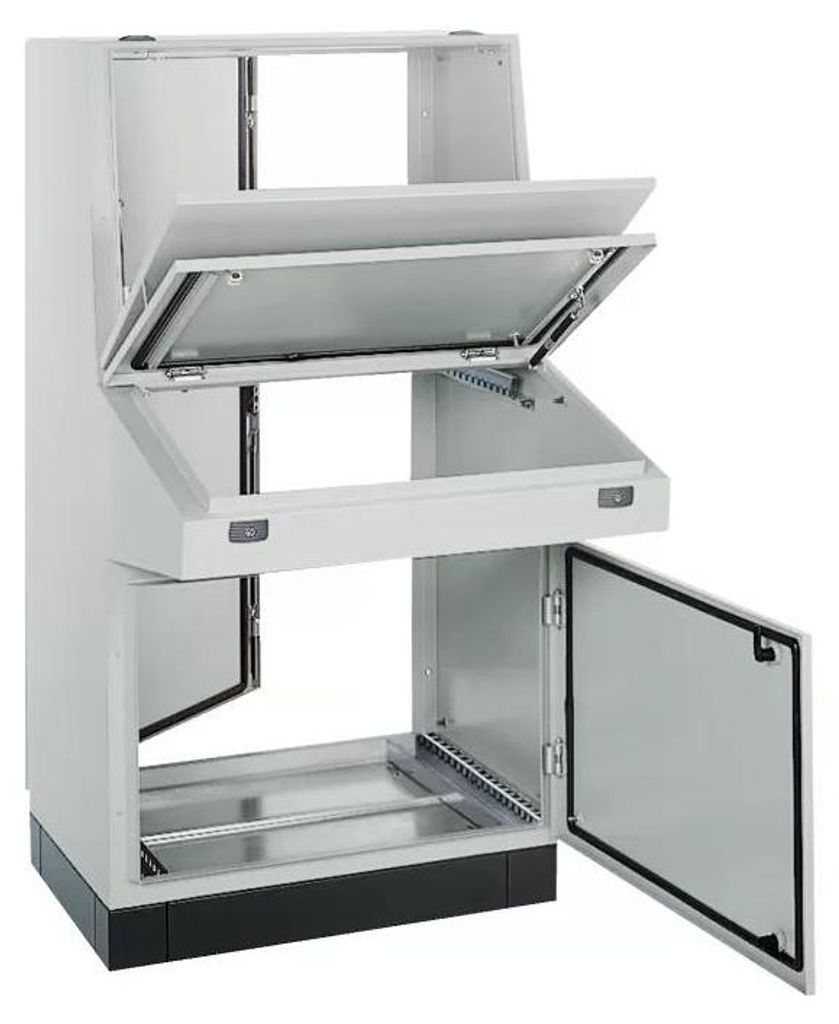 Schneider Electric Spacial-SD-Steuerpult mit Konsole, H1400xB1600xT1045, IP55 NSYSDF1610