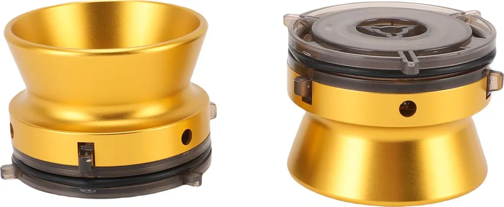 Support de Bobine 1/4 10 Pouces pour Platine à Bande - Finition Dorée