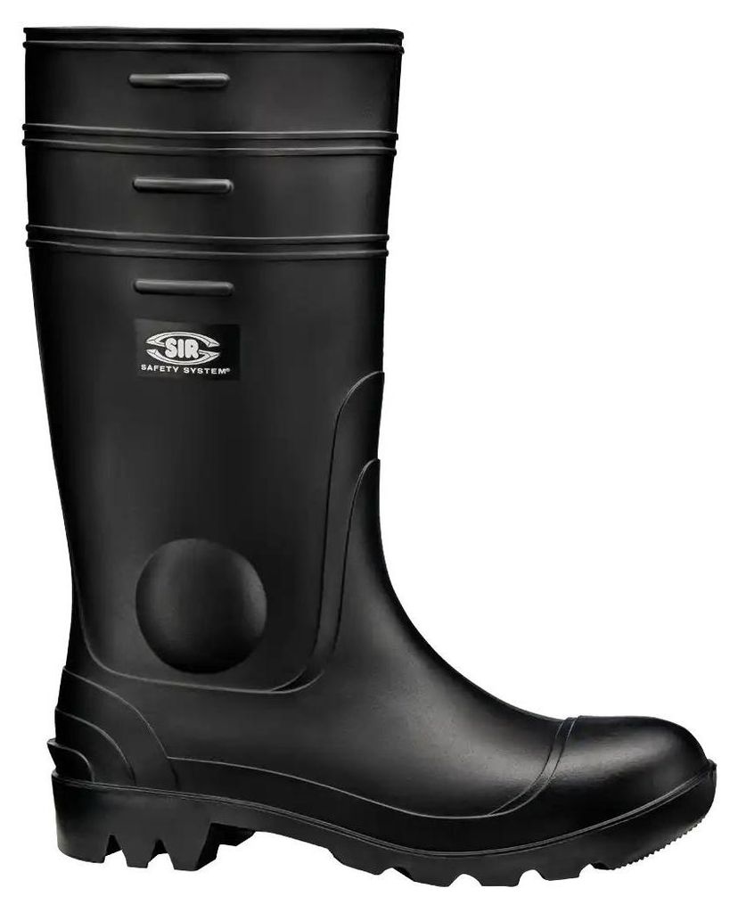 Sir Safety UB40 Sicherheitsstiefel S5 mit Stahlkappe und Durchtrittschutz, 44, Schwarz