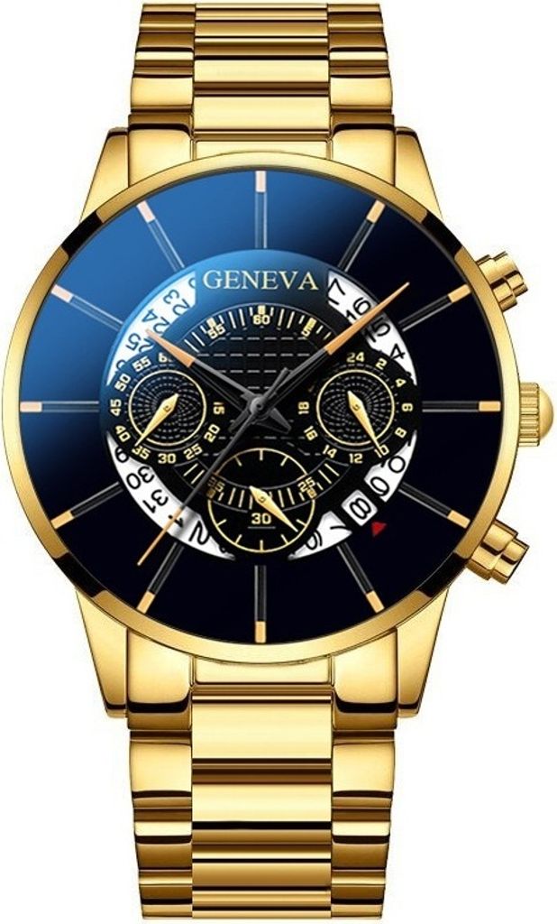 Dylan Herrenuhr in Gold und Schwarz - Eleganz für jeden Anlass KP11458