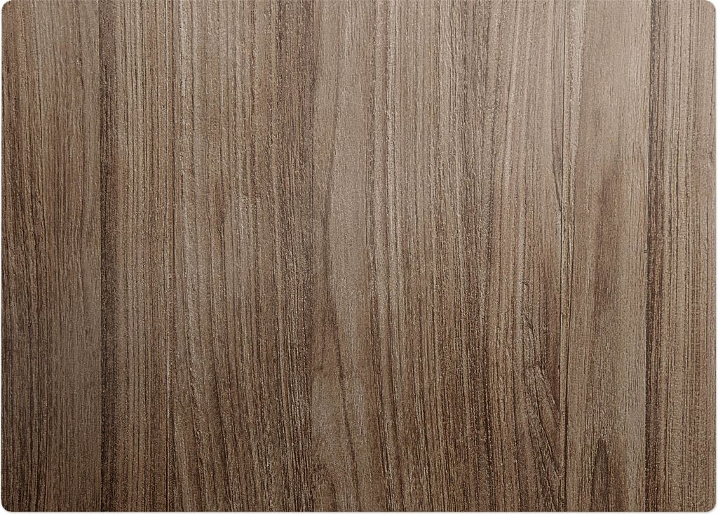 Holzmaserung – Bodenschutzmatte – Rutschfest – Schutzmatte für Büro – Vinylmatte – Stuhlunterlage – 140 x 100 cm