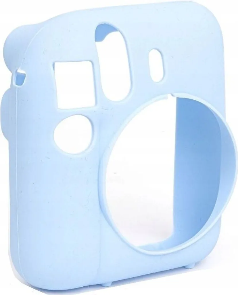 Étui en Silicone pour Fujifilm Instax Mini 12 - Protection Bleue Souple