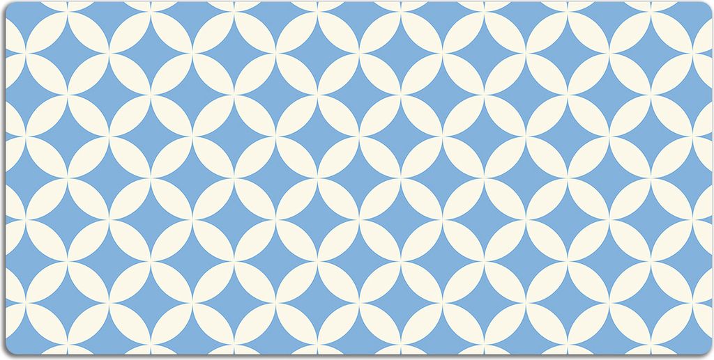 Schreibtischmatte Tischunterlage 120x60 cm Mauspad - Marokkanische Fliesen