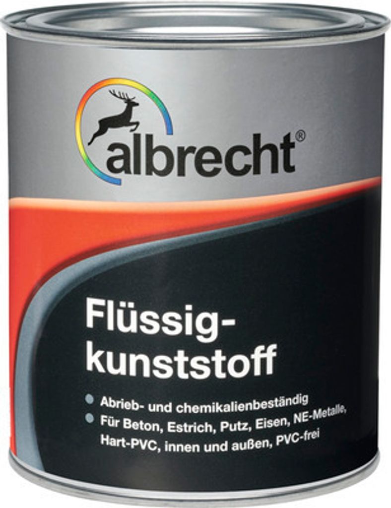 Albrecht Flüssigkunststoff RAL 7001 silbergrau 750 ml Produktbild 