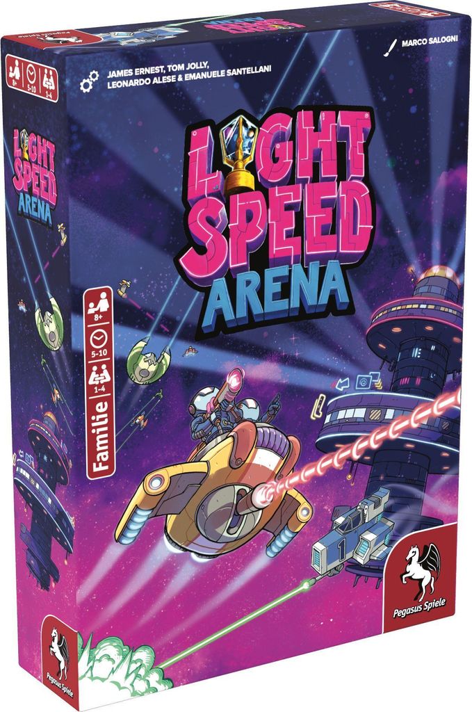 Pegasus Light Speed Arena, Brettspiel, Familie, 8 Jahr(e), Produktbild 
